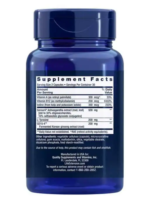 Thyroid Support Complex Thyroid support with ashwagandha benefits