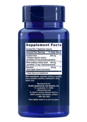 Tri Sugar Shield® Supports already-healthy blood sugar levels