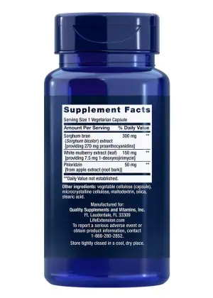 Tri Sugar Shield® Supports already-healthy blood sugar levels