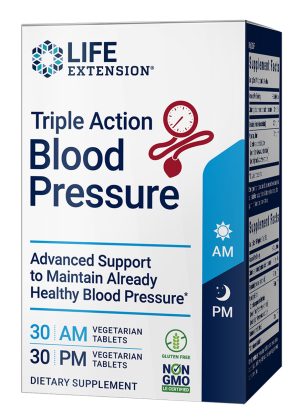Triple Action Blood Pressure Healthy blood pressure support, day and night