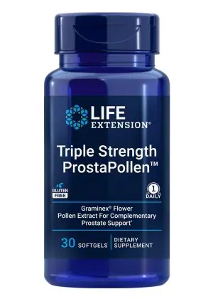 Triple Strength ProstaPollen Protect your prostate and maintain its healthy function