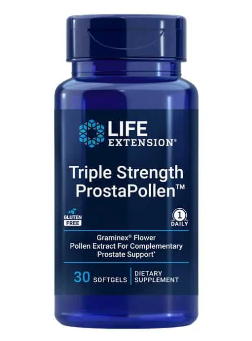 Triple Strength ProstaPollen Protect your prostate and maintain its healthy function