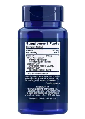 Triple Strength ProstaPollen Protect your prostate and maintain its healthy function