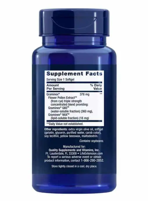 Triple Strength ProstaPollen Protect your prostate and maintain its healthy function