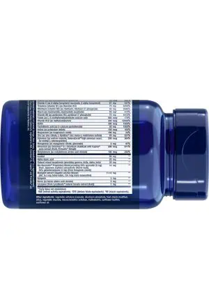 Two-Per-Day Multivitamin Packed with over 25 vitamins, minerals & extracts, two-month supply