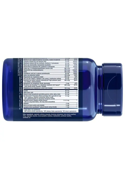 Two-Per-Day Multivitamin Packed with over 25 vitamins, minerals & extracts, two-month supply