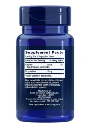 Vinpocetine Concentration & memory