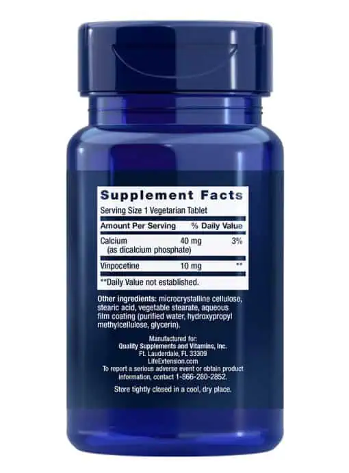 Vinpocetine Concentration & memory