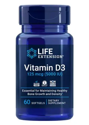 Vitamin D3 125 mcg by Life Extension