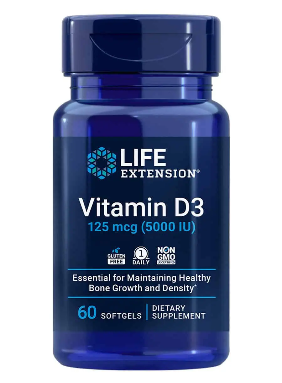 Vitamin D3 125 mcg by Life Extension