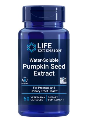 Water-Soluble Pumpkin Seed Extract Promotes prostate & urinary tract health