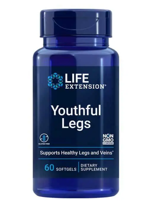 Youthful Legs Supports healthy veins & youthful leg appearance