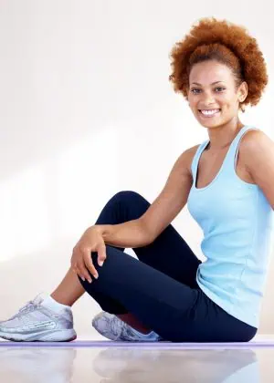 Active fit woman who takes Perfect Electrolytes.