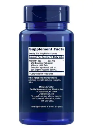 Optimized Fucoidan with Maritech 926 Promotes healthy immune function by Life Extension