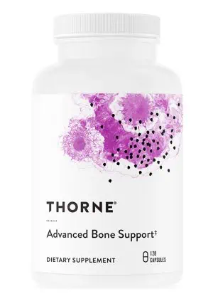 Thorne Oscap (120 Capsules) - Comprehensive bone density supplement with calcium, magnesium, and vitamin D3.