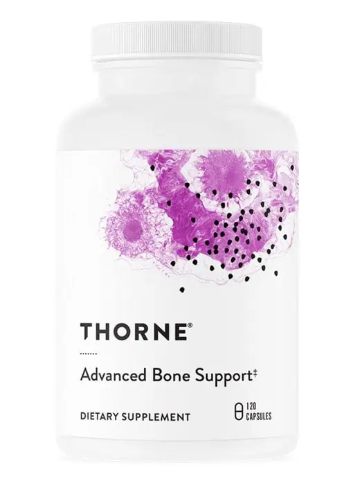 Thorne Oscap (120 Capsules) - Comprehensive bone density supplement with calcium, magnesium, and vitamin D3.