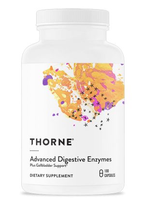 Thorne Bio-Gest - Digestive enzyme supplement with HCl, pepsin, and pancreatin for GI support.