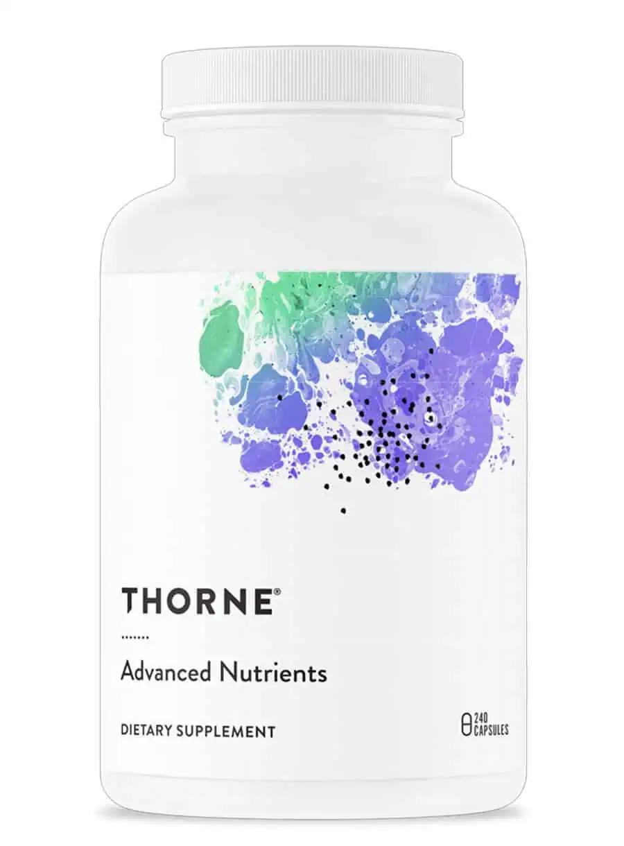 Thorne Extra Nutrients - High-potency multivitamin with healthy aging cofactors for comprehensive nutritional support.
