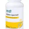SFI Health Alpha-Lipoic Acid - 500 mg ALA antioxidant supplement for liver and neurological health.