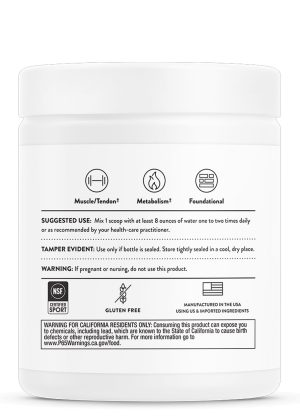 Thorne Amino Complex - Berry Flavor (8.0 oz Berry) - NSF Certified EAA and BCAA powder for muscle recovery and performance.