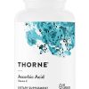 Thorne Ascorbic Acid - High-potency vitamin C supplement for immune, skin, and antioxidant support.