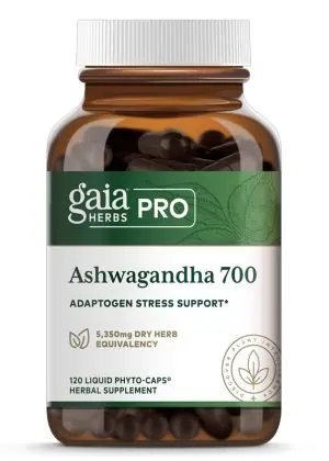 Ashwagandha 700 - A potent adaptogen with 700mg of Ashwagandha root and 5mg of withanolides for stress support.