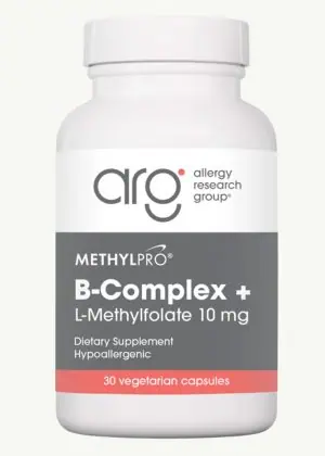 MethylPro B-Complex - A high-potency B-vitamin formula with 10mg of active L-Methylfolate.