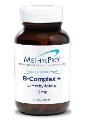 MethylPro B-Complex - A high-potency B-vitamin formula with 15mg of active L-Methylfolate.