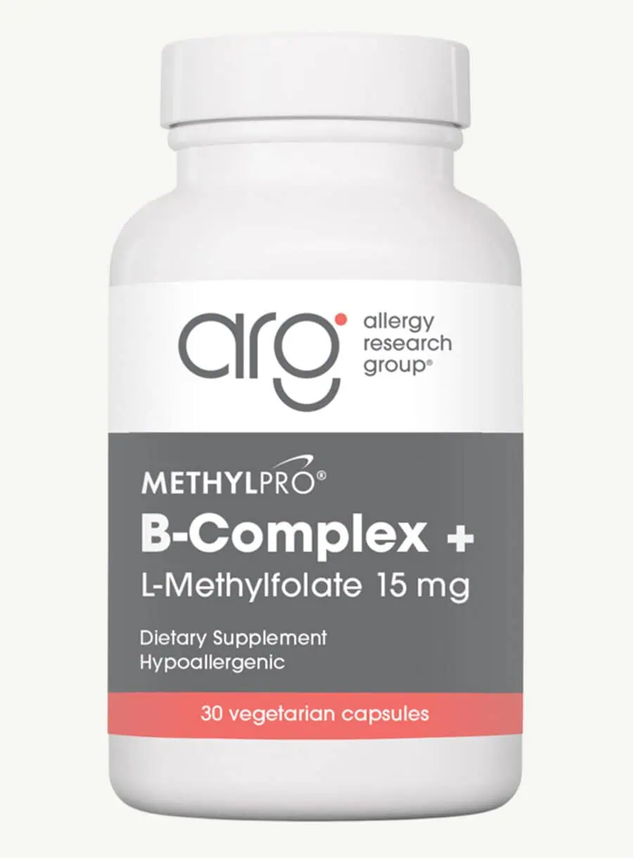 MethylPro B-Complex - A high-potency B-vitamin formula with 15mg of active L-Methylfolate.
