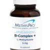 MethylPro B-Complex - A comprehensive B-vitamin formula with 5mg of active L-Methylfolate for energy and mood.