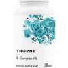 Thorne B-Complex #6 (60 Capsules) - B-vitamin complex with extra B6 and active P-5-P for mood and hormone support.