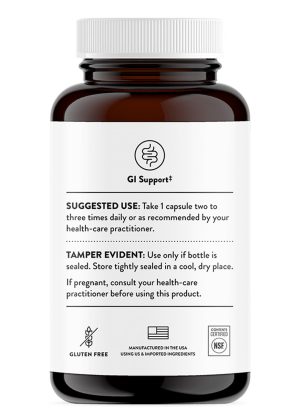 Thorne Bacillus Coagulans (60 Capsules) - spore-based probiotic for digestive health and bloating relief.