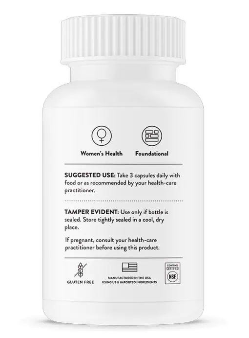 Thorne Basic Prenatal - A comprehensive prenatal vitamin with active folate and gentle iron.