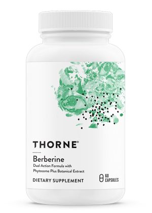 Thorne Berberine - A high-absorption berberine HCl and phytosome blend for metabolic and cardiovascular support.