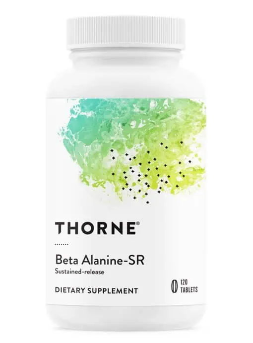 Thorne Beta-Alanine-SR - A sustained-release beta-alanine (SR CarnoSyn) for muscle endurance and performance.