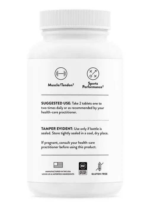 Thorne Beta-Alanine-SR - A sustained-release beta-alanine (SR CarnoSyn) for muscle endurance and performance.