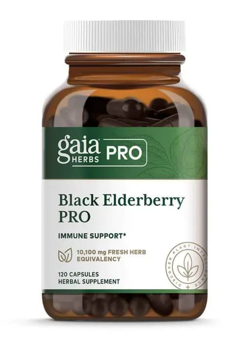 Black Elderberry PRO - Immune support supplement with antioxidant-rich Elderberry and Acerola fruit.