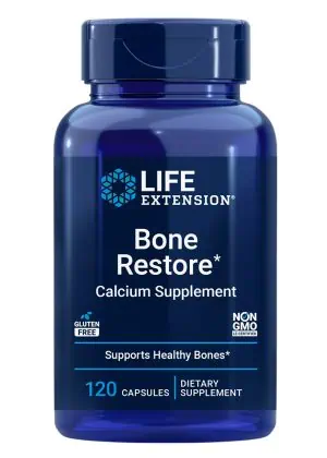 Bone restore Helps maintain bone density and strength