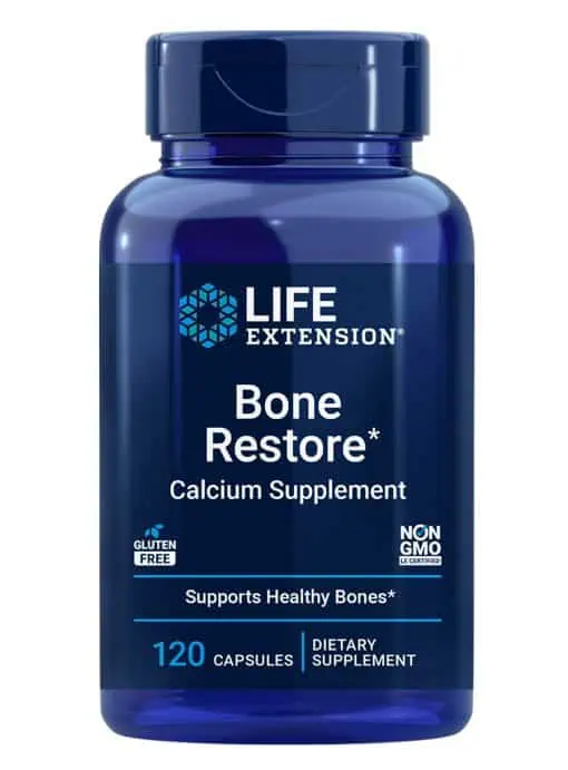 Bone restore Helps maintain bone density and strength
