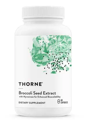 Thorne Crucera-SGS - Sulforaphane supplement from broccoli seed extract for detoxification and antioxidant support.