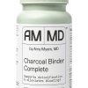Charcoal Binder Complete This comprehensive blend combines naturally detoxifying activated coconut charcoal with a complex of minerals, fiber, and algae.