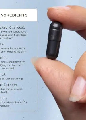charcoal detox blend with Shilajit