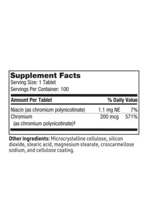 ChromeMate - A patented, niacin-bound chromium supplement for blood sugar and lipid metabolism.