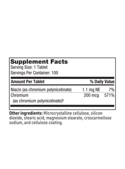 ChromeMate - A patented, niacin-bound chromium supplement for blood sugar and lipid metabolism.
