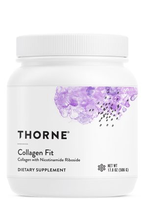 Thorne Collagen Fit (16.9 oz Unflavored) - Collagen peptides with Nicotinamide Riboside for joint, skin, and muscle recovery.