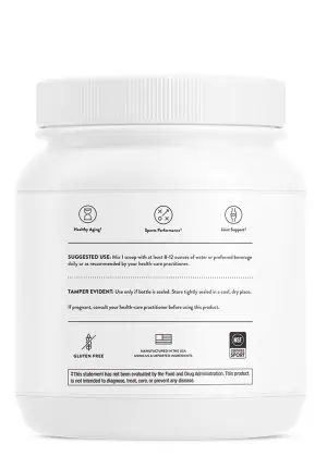 Thorne Collagen Fit (16.9 oz Unflavored) - Collagen peptides with Nicotinamide Riboside for joint, skin, and muscle recovery.