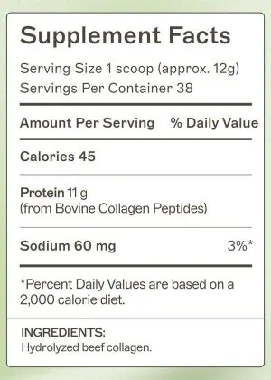 Collagen Protein - Type 1 & 3 Collagen Formulated with clinically studied doses of collagen types I and III to support skin, joints, and whole-body health