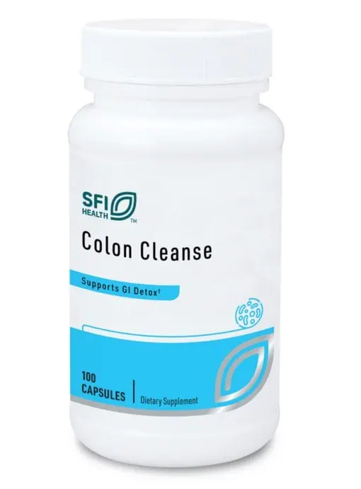 Colon Cleanse - A synergistic blend of botanicals and enzymes for gentle colon detoxification and regularity.