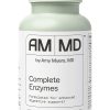 Complete Enzymes Broad-spectrum enzyme blend that helps break down gluten, proteins, carbs, sugars, fats, and more