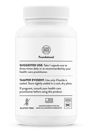 Thorne Copper Bisglycinate - Highly absorbable chelated copper supplement for heart, skin, and bone health.